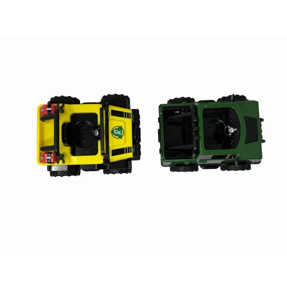 TWO Ryan's World Vehicles Off Road Cruiser And Safari‎ Jeep Pull Back Action
